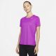 T-shirt Nike Dri-FIT Race Noir Violet