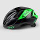 Casque EKOI AR13 ATOP Noir Vert fluo