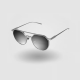 LUNETTES EKOI METAL Proteam Silver