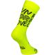 CHAUSSETTES RUN FOR LOVE YELLOW- SPORCKS