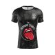 T-shirt Running Stones noir Homme OTSO