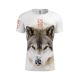 T-shirt à manches courtes Wolf pour homme